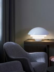 Lampa stołowa Visiere, Biały, Ø 56 x W 36 cm