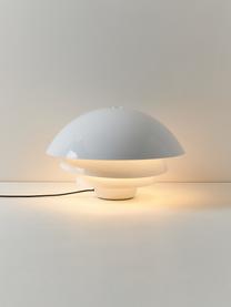 Velká stolní lampa Visiere, Bílá, Ø 56 cm, V 36 cm