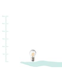 Dimmbare Leuchtmittel Gamiel (E27/4,8W), 3 Stück, Leuchtmittelschirm: Glas, verchromt, Leuchtmittelfassung: Aluminium, Transparent, Chrom, Ø 5 x H 8 cm