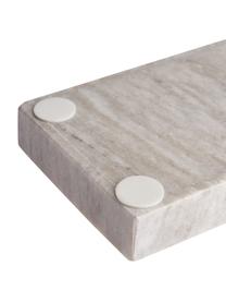 Deko-Tablett Collin aus Marmor, Marmor, Beige, marmoriert, B 30 x T 12 cm