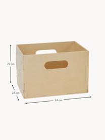 Holz-Aufbewahrungsbox Kiddo, Birkenholzfurnier

Dieses Produkt wird aus nachhaltig gewonnenem, FSC®-zertifiziertem Holz gefertigt., Helles Holz, B 34 x T 24 cm