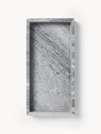 Vassoio decorativo piccolo in marmo Venice, Marmo, Grigio, marmorizzato, Larg. 30 x Prof. 15 cm