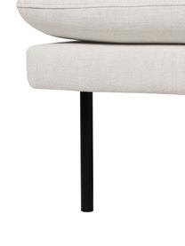 Sofa-Hocker Moby, Bezug: Polyester Der hochwertige, Gestell: Massives Kiefernholz, FSC, Webstoff Hellbeige, B 78 x T 78 cm