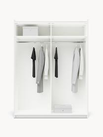 Modulární šatní skříň s posuvnými dveřmi Charlotte, šířka 150 cm, různé varianty, Béžová, Interiér Premium, Š 150 x V 200 cm
