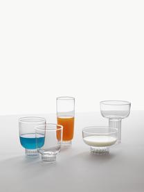 Handgefertigtes Weißweinglas Liberta, Borosilikatglas, Transparent, Ø 8 x H 10 cm, 300 ml