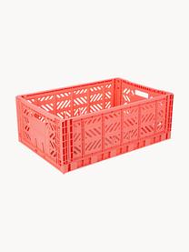 Skládací úložný box Maxi, Š 60 cm, Umělá hmota, Korálově červená, Š 60 cm, H 40 cm
