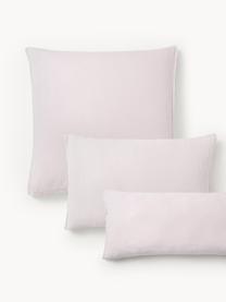 Funda de almohada de muselina Odile, Rosa claro, An 45 x L 110 cm