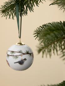 Boule de Noël en porcelaine Hammershøi, Porcelaine, Père Noël, Ø 6 cm