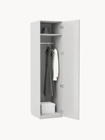 Armario modular Simone, 1 puerta (50 cm), diferentes variantes, Estructura: tablero aglomerado revest, Madera, gris, Interior Basic (An 50 x Al 200 cm)