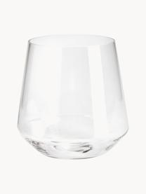 Mundgeblasene Glas-Vase Joyce, H 16 cm, Glas, Transparent, Ø 16 x H 16 cm