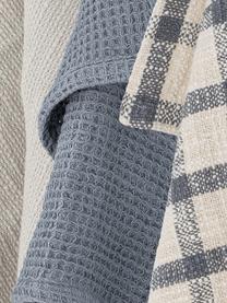 Baumwoll-Geschirrtücher Impruneta, 3er-Set, 78 % Baumwolle, 16 % Polyester, 6 % Viskose

Das in diesem Produkt verwendete Material ist schadstoffgeprüft und zertifiziert nach STANDARD 100 by OEKO-TEX® 1776-267, DTI TEKSTIL TEKNOLOGISK INSTITUT GREGERSENSVEJ., Off White, Graublau, B 45 x L 70 cm