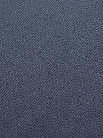 Cojín con flecos Prague, con relleno, Parte delantera: 100% algodón de tejido gr, Parte trasera: 100% algodón, Azul, An 40 x L 40 cm