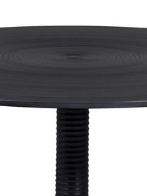 Table basse ronde, noire Hypnotising, Noir