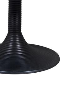 Tavolino da salotto rotondo color nero Hypnotising, Alluminio verniciato, Nero, Ø 77 x Alt. 40 cm