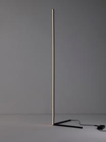 Stmievateľná stojacia lampa V-Line, Čierna, V 141 cm