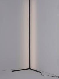 Stmievateľná stojacia lampa V-Line, Čierna, V 141 cm