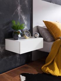 Table de chevet murale avec tiroir Dream, Blanc