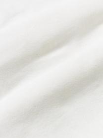 Bestickte Woll-Kissenhülle Jaira, Vorderseite: 76 % Wolle (RWS-zertifizi, Rückseite: 100 % Baumwolle, Off White, B 50 x L 50 cm