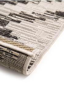 Interiérový/exteriérový koberec Cleo, 100 % polypropylen, Tlumeně bílá, černá, Š 160 cm, D 230 cm (velikost M)