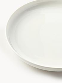 Assiettes à dessert en porcelaine Nessa, 2 pièces, Porcelaine de haute qualité, Blanc cassé, haute brillance, Ø 19 cm