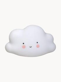 Kleines LED-Leuchtobjekt Cloud mit Timer, Kunststoff, BPA- und Bleifrei, Weiss, B 17 x H 10 cm