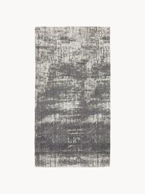 Tapis vintage en coton tissé main Luise, Tons gris, larg. 200 x long. 300 cm (taille L)