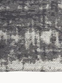 Tapis vintage en coton tissé main Luise, Tons gris, larg. 200 x long. 300 cm (taille L)