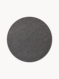 Kulatá nástěnka Retell, Tmavě šedá, Ø 80 cm