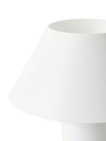 Tischlampe Niko, Lampenschirm: Metall, beschichtet, Lampenfuß: Metall, beschichtet, Weiß, Ø 35 x H 55 cm