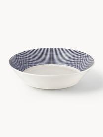 Hlboký tanier z porcelánu Pacific Blue, Porcelán, Bodkovaný, Ø 23 cm