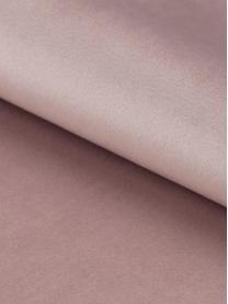 Poltrona moderna in velluto rosa Ramsey, Rivestimento: velluto di poliestere 25., Gambe: metallo laccato, Velluto rosa, Larg. 72 x Prof. 67 cm