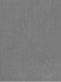 Katoensatijnen dekbedovertrek Comfort in donkergrijs, Weeftechniek: satijn, licht glanzend Dr, Donkergrijs, 240 x 220 cm + 2 kussen 60 x 70 cm