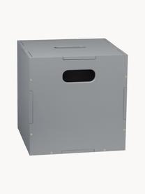 Caja de madera Cube, Madera de abedul pintada

Este producto está hecho de madera de origen sostenible y con certificación FSC®., Gris, An 36 x F 36 cm