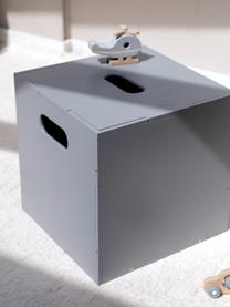 Caja de madera Cube, Madera de abedul pintada

Este producto está hecho de madera de origen sostenible y con certificación FSC®., Gris, An 36 x F 36 cm