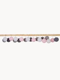 Guirlande lumineuse LED Colorain, 378 cm, Rose, tons gris, long. 378 cm