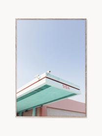 Poster Los Angeles is Pink 01, Carta pregiata opaca da 230 gr, stampa digitale a 12 colori.

Questo prodotto è realizzato con legno di provenienza sostenibile e certificato FSC®., Azzurro, verde menta, rosa chiaro, Larg. 30 x Alt. 40 cm
