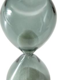 Sanduhr Jany aus Glas, Grau, Ø 7 x H 19 cm
