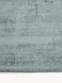 Ručně tkaný viskózový koberec Jane, Šedomodrá, Š 200 cm, D 300 cm (velikost L)