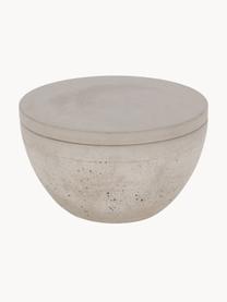 Tuinkaars Round, Houder: beton, Grijs, Ø 18 x H 11 cm