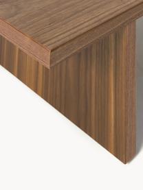Stolik kawowy z drewna Dako, Czarny, S 120 x G 45 cm