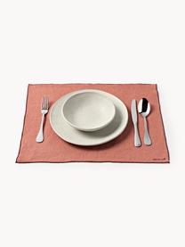 Sets de table Cosmo, 4 pièces, 100 % coton

Le matériau est certifié STANDARD 100 OEKO-TEX®, 4854CIT, CITEVE, Rouge corail, larg. 45 x long. 50 cm