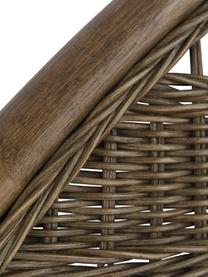 Zagłówek do łóżka z rattanu Winnie, Rattan, Rattan, S 180 x W 160 cm