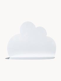 Nástěnná police Cloud, Lakovaný kov, Bílá, Š 60 cm, V 37 cm