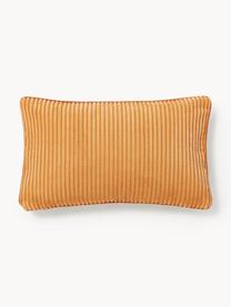 Housse de coussin en velours côtelé Kylen, Velours côtelé (90 % polyester, 10 % nylon)
 
Le matériau est certifié STANDARD 100 OEKO-TEX®, 21.HCN.84376, Orange, larg. 30 x long. 50 cm