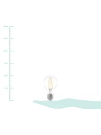 E27 Leuchtmittel, 6W, warmweiss, 5 Stück, Leuchtmittelschirm: Glas, Leuchtmittelfassung: Aluminium, Transparent, Ø 6 x H 10 cm