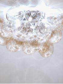 Plafonnier à boules de verre Grand, Beige, transparent, Ø 50 x haut. 27 cm