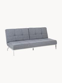 Sofá cama Perugia (3 plazas), Tapizado: poliéster Alta resistenci, Patas: metal pintado, Tejido gris claro, An 198 x F 95 cm