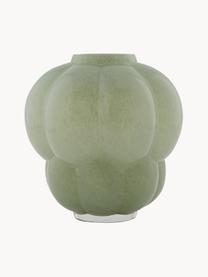 Vase en verre Uva, haut. 28 cm, Verre, Vert sauge, Ø 24 cm