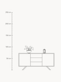 Stmívatelná stolní LED lampa Castellum, Černá, bílá, zlatá, Š 11 cm, V 18 cm