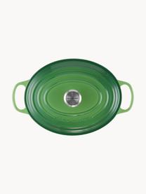 Cocotte oval de hierro fundido Signature Collection, Hierro fundido esmaltado, Tonos verdes, An 31 cm x Al 18 cm, 6.3 L
